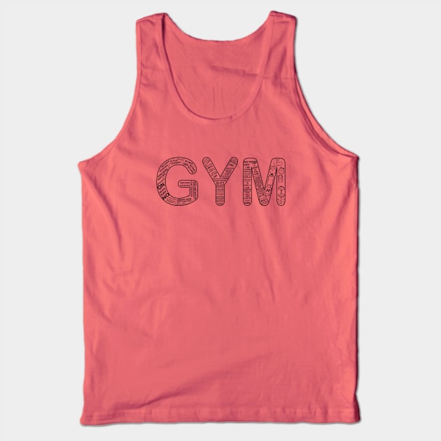Gym Never Say No - Best Fitness Gifts - Funny Gym Tank Top by xoclothes